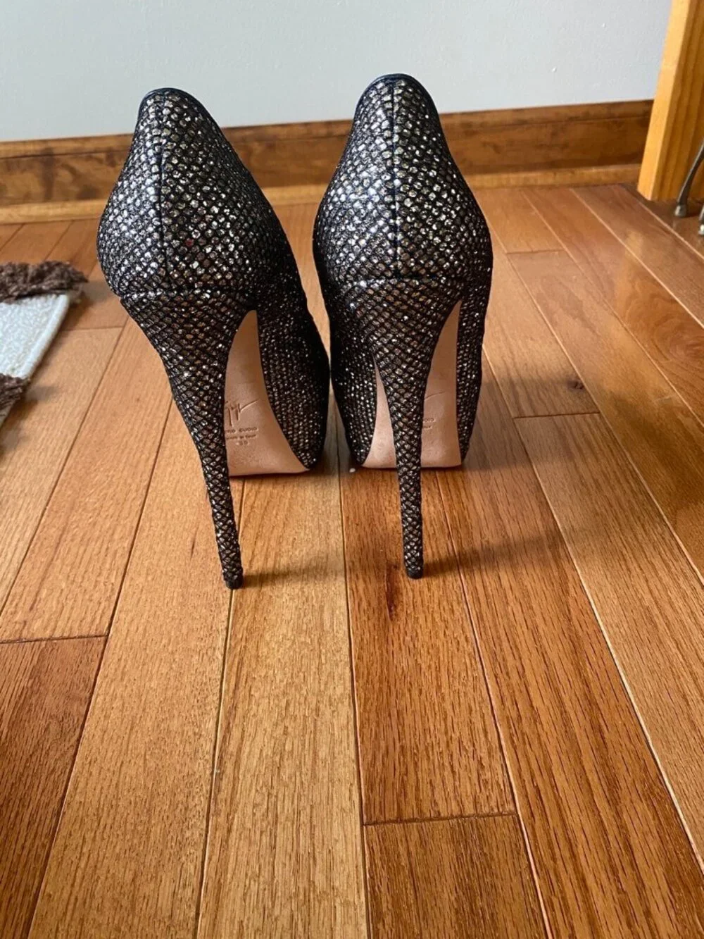 Guiseppe Zanotti Black Womens Platform Shoes - Picture 3 of 4